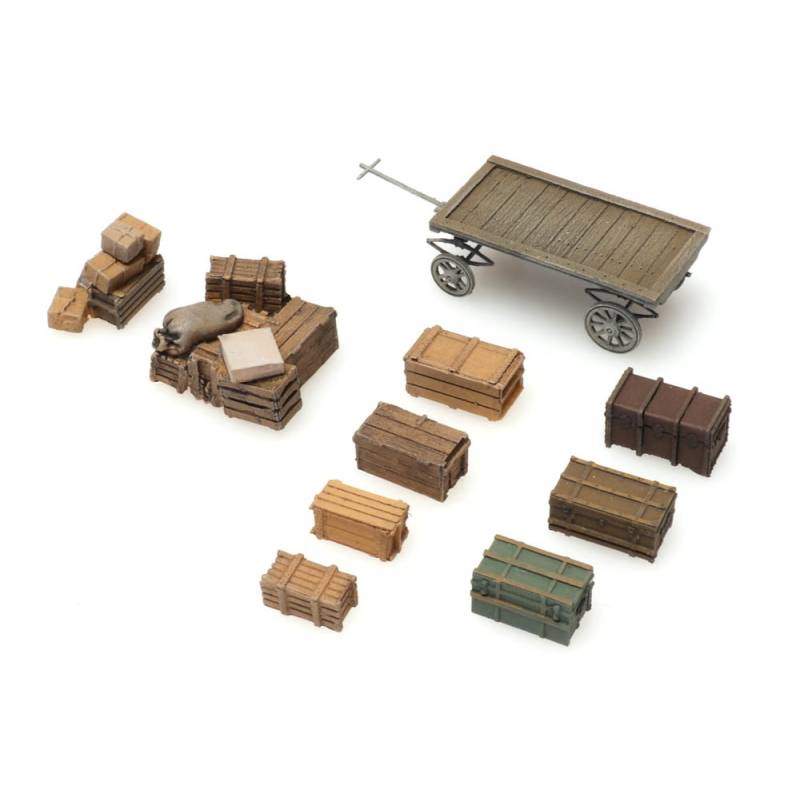 ARTITEC - Plate-forme cargo : marchandises générales avec chariot
