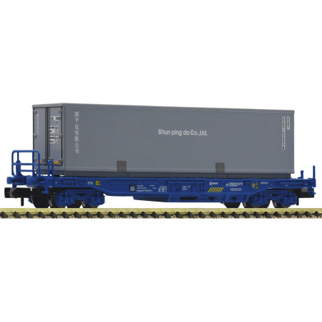 Fleischmann 845375 - Wagon porte  container unifié de la RENFE
