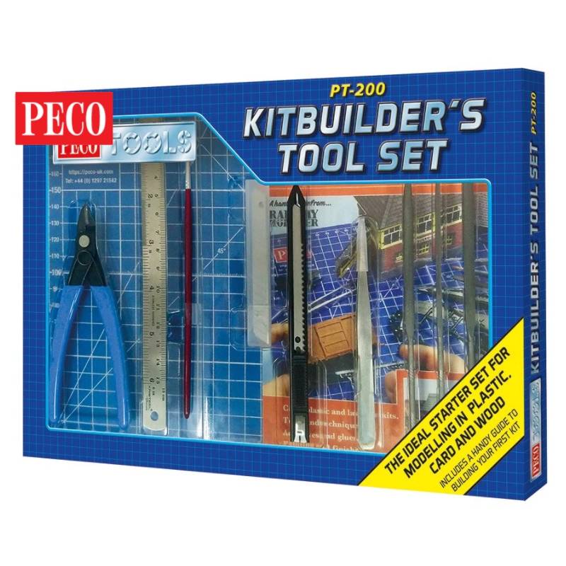 PECO PT-200  - KIT D’OUILLAGE POUR MAQUETTISTE