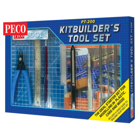 PECO PT-200  - KIT D’OUILLAGE POUR MAQUETTISTE