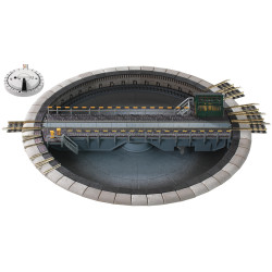 Fleischmann - Plaque tournante modèle à fonctionnement électrique