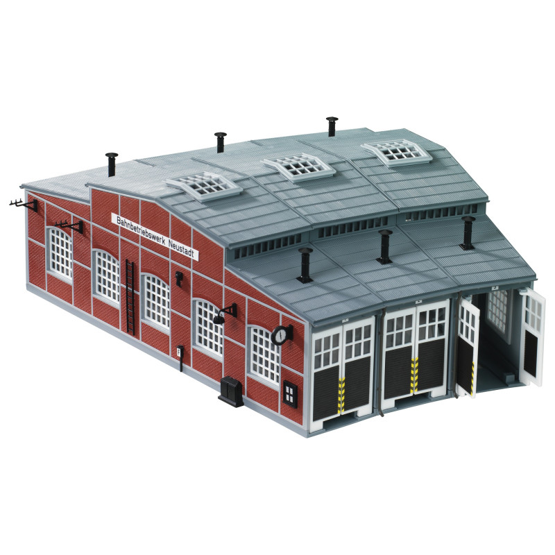 Fleischmann - Remise à locomotives circulaire à monter