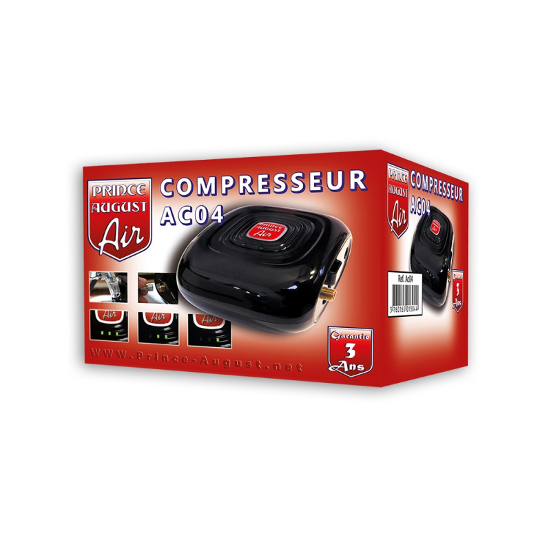 Prince-August - AC04 – Micro compresseur