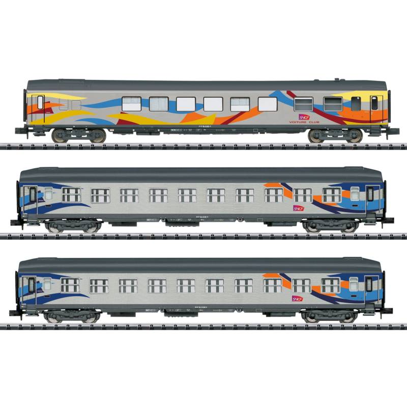 Minitrix 18210 - Coffret de voitures de grandes lignes "Croisière"