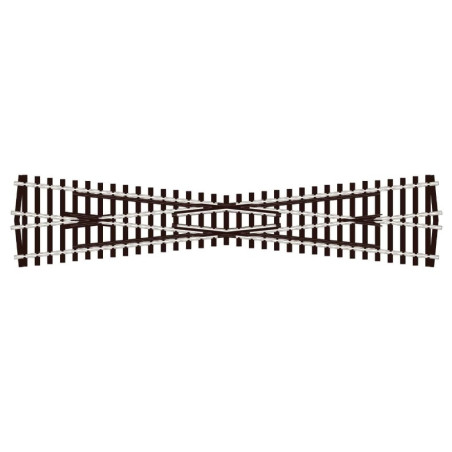 PECO SL-94 - Croisement long 12° insulfrog code 100 - HO 1/87