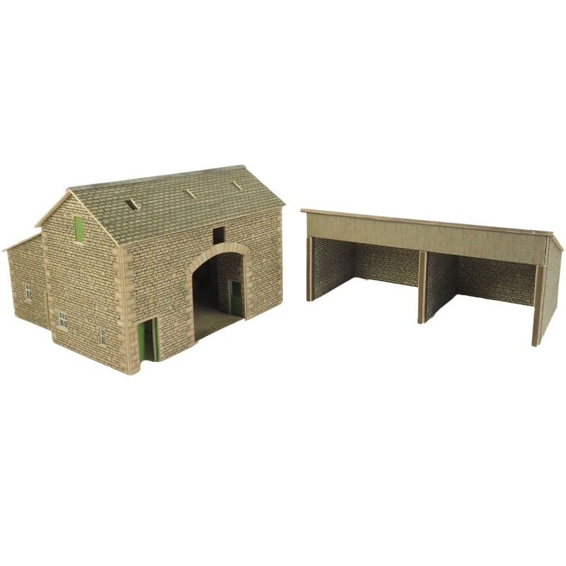 Metcalfe PO251 - MANOIR FERME GRANGE  - ÉCHELLE 00/H0