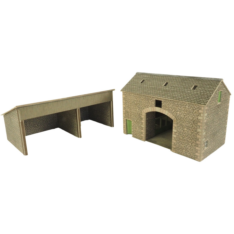 Kit Bâtiments De Ferme Manor Metcalfe PN951 - Échelle N - Neuf - Modélisme Ferroviaire