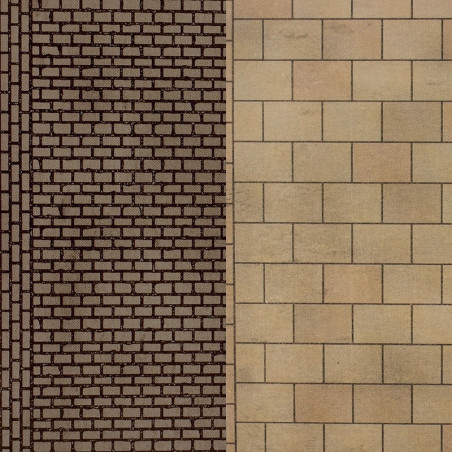 Metcalfe PN93  - FEUILLES DE PAVAGE ET DE PAVÉ À L'ÉCHELLE N 1/160