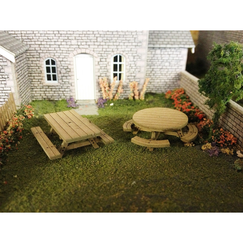 Metcalfe PO510 - TABLES DE PIQUE-NIQUE À L'ÉCHELLE 00/H0