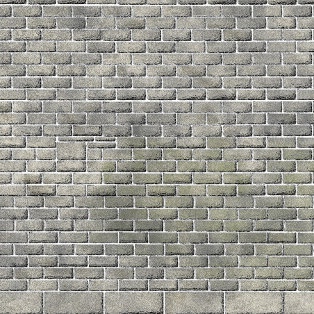 Metcalfe PO295 - FEUILLES DE MAÇONNERIE DE CHÂTEAU À L'ÉCHELLE 00/H0