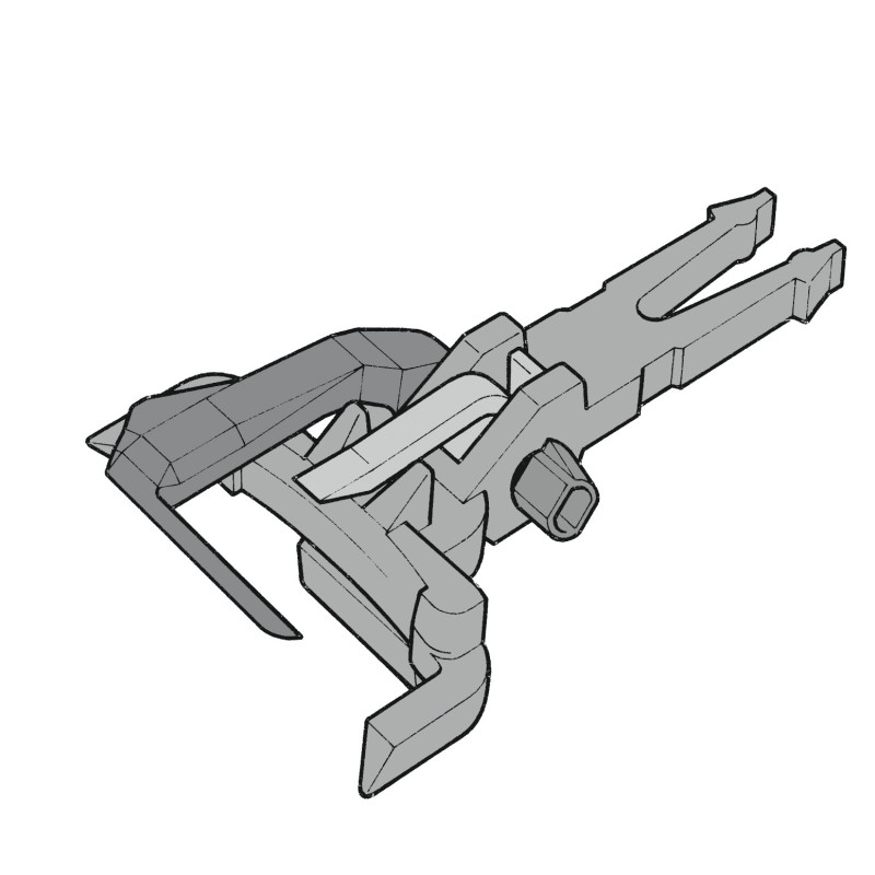 ROCO 40397 - Attelages universel "Goldorak", pack en vrac