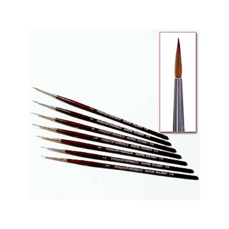 Prince August 2-110 – Pinceau Martre Kolinsky 1 Poil Long