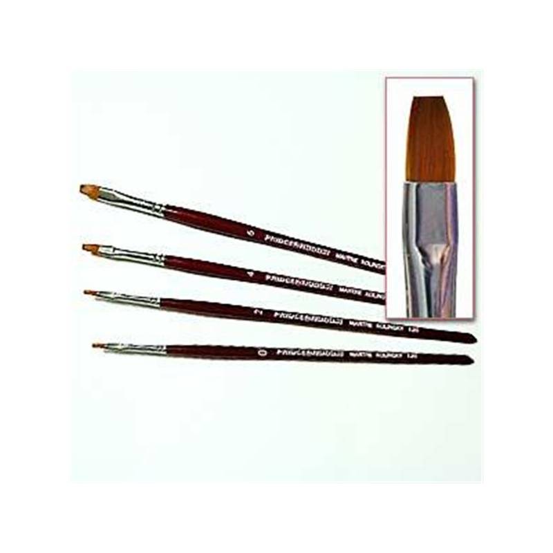 Prince August 2-120 – Brosse plate Martre Kolinsky 2