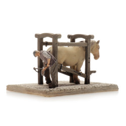 Artitec 387.431- Maréchal ferrant, cheval + forgeron