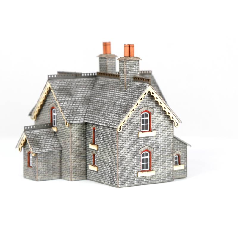 Metcalfe PN935 - Une maison de chemin de fer d'époque classique.