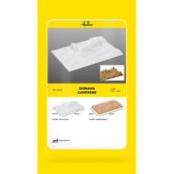 Heller 81254 - SOCLE DIORAMA CAMPAGNE
