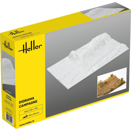 Heller 81254 - SOCLE DIORAMA CAMPAGNE