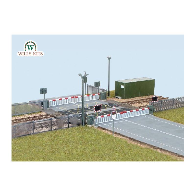 WILLS-KITS SSM318 - Passage à niveau moderne