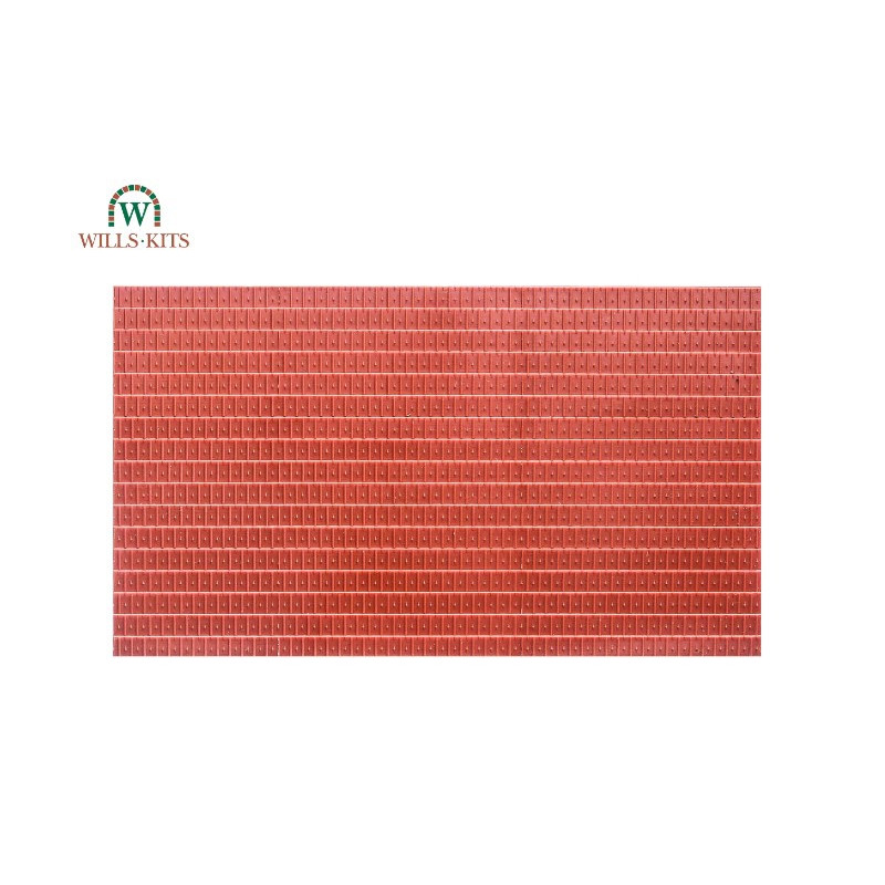 WILLS-KITS SSMP234 - Tuiles de style losange Française