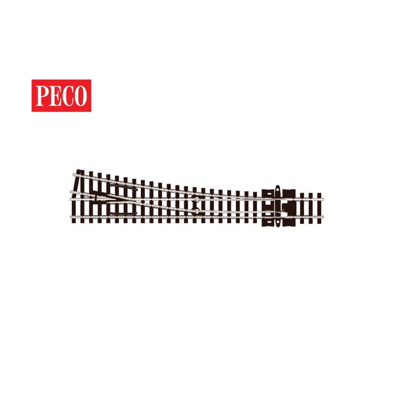 Peco SL-U395F - Aiguillage Unifrog, rayon moyen, droite