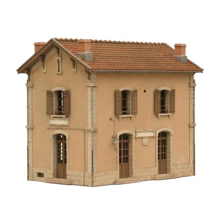 Artitec 10.227 - Gare de Mauzens-Miremont, France, 1:87, kit résine, non peint