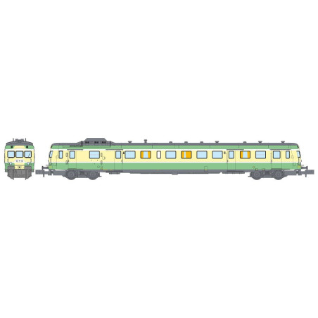 REE NW-250 - X-2899 – LYON-VAISE Vert sans jupe 1ère / 2ème Classe Ep.IV