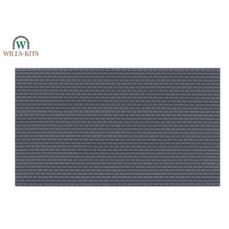 WILLS-KITS SSMP234 - Tuiles de style losange Française