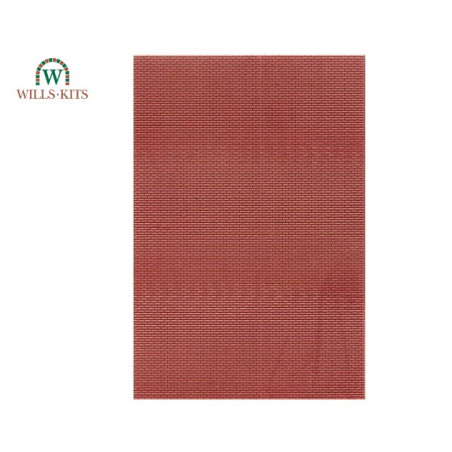 WILLS-KITS SSMP231 - Feuilles de briques flexibles