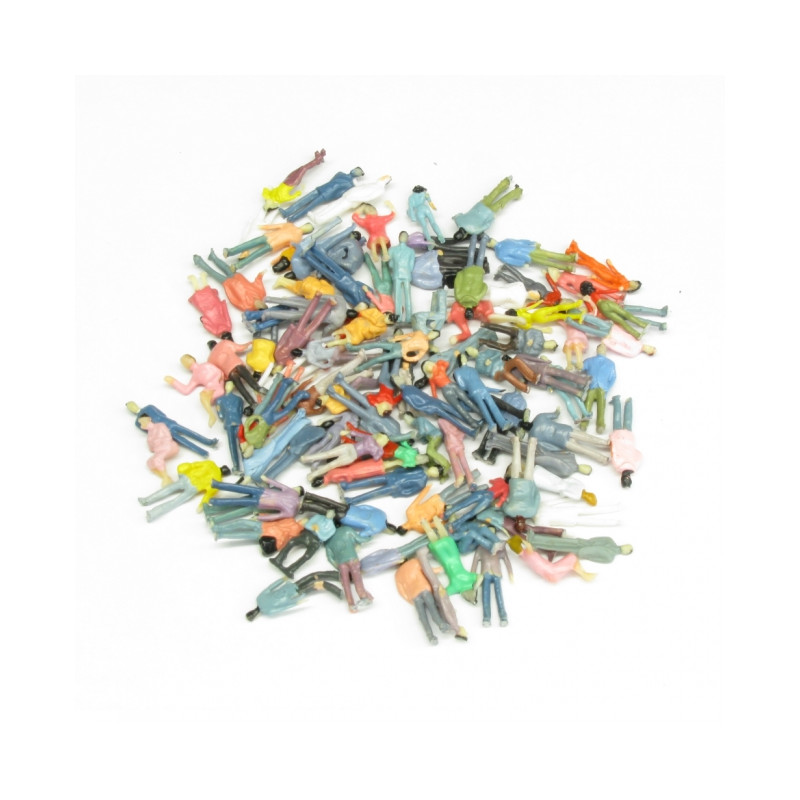 DR60110H0 - 100 personnages debouts en H0