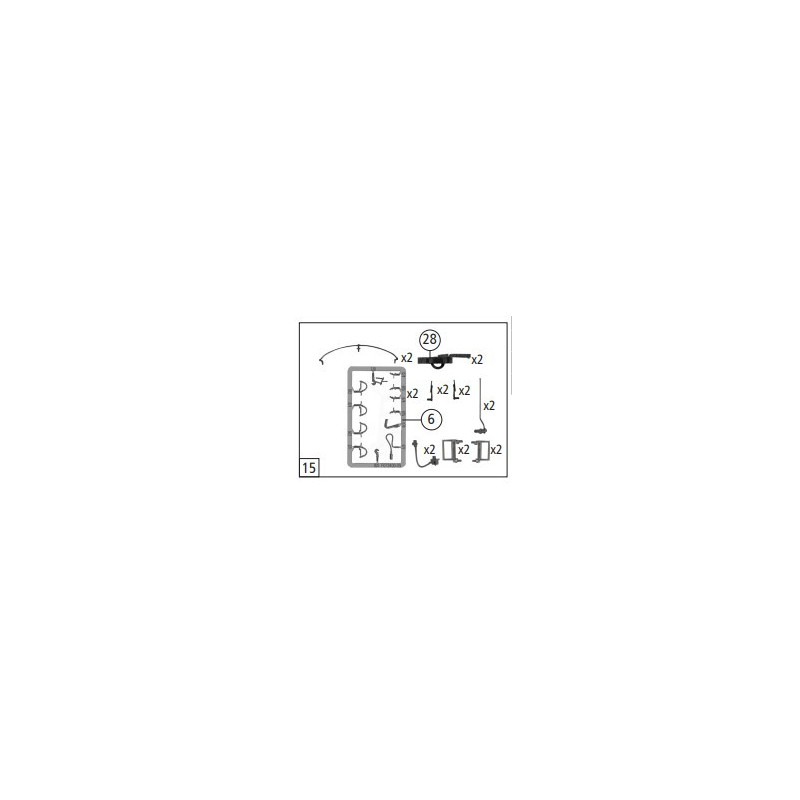 Roco 148937 - Accessoires 2D2