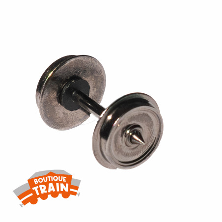 Electrotren E0362 - Essieux 11,5 mm axe de roue conique, semi isolée