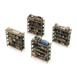 387.434 - 4 étagères de rangement
