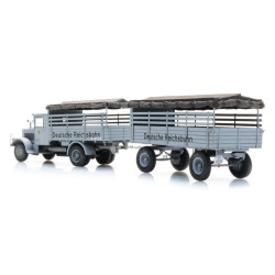 ARTITEC 387.539 - Remorque Reichsbahn allemande