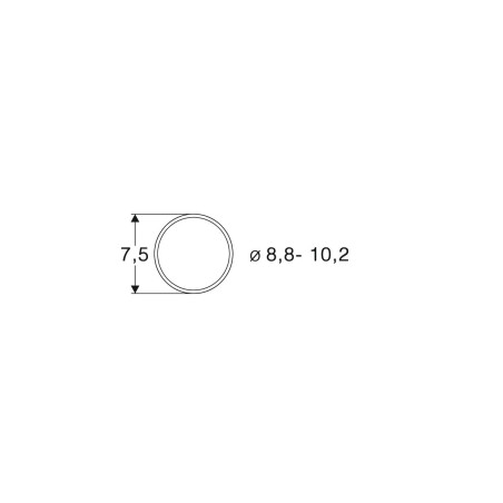 ROCO 40073 - Bandages pour roues de diamètre 8,8 - 10,2 mm.
