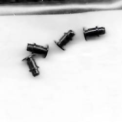 Minitrix E12039700 - Tampon noir 4 pcs