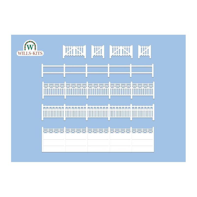 WILLS-KITS SS43 - Clôture en béton