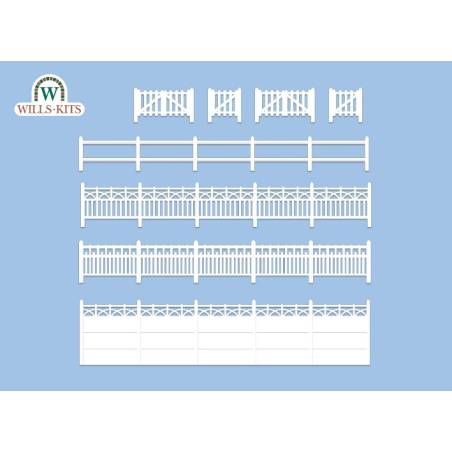WILLS-KITS SS43 - Clôture en béton