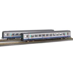 PI97105 - Set de 2 VTU CORAIL - TER PACA - 2nde cl. - SNCF - Ép. VI