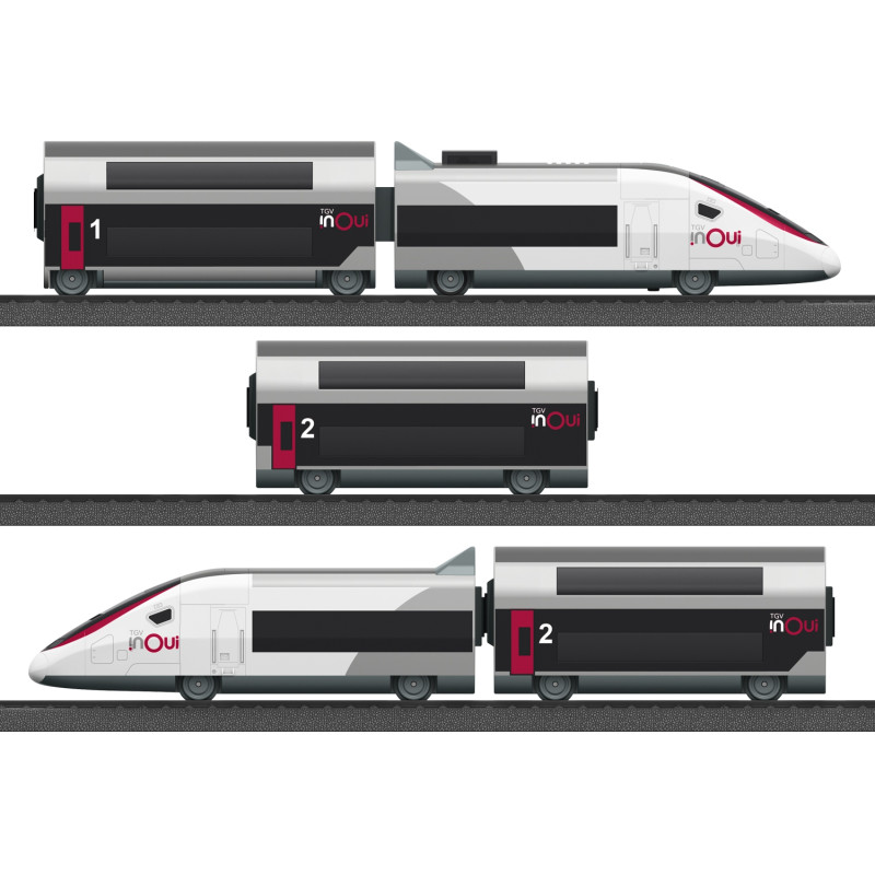 Märklin my world 29406 - Coffret de départ "TGV Duplex"