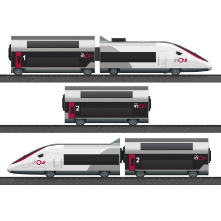 Märklin my world 29406 - Coffret de départ "TGV Duplex"