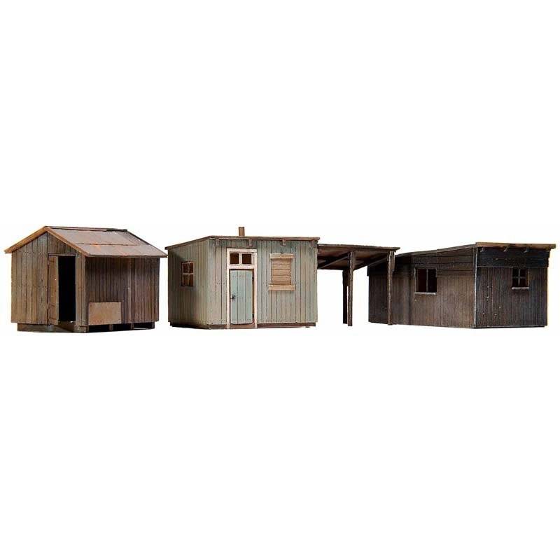 Artitec 10.199 - Abris de jardin, 1:87, kit en résine, non peint