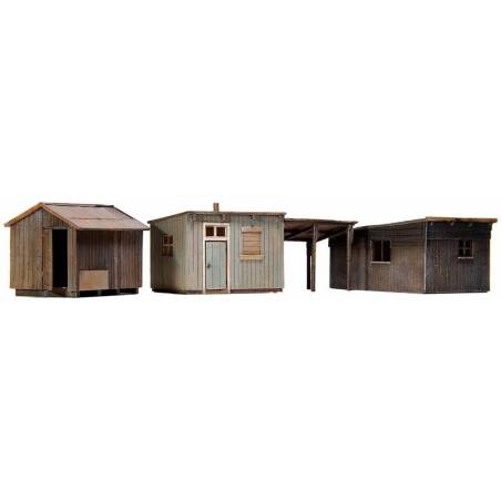 Artitec 10.199 - Abris de jardin, 1:87, kit en résine, non peint