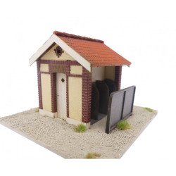 Architecture & Passion - WC type "ETAT" Gare de Châtillon en Vendelais