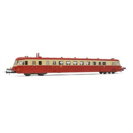 Jouef HJ2409S - autorail diesel ABJ 2, livrée rouge/beige avec toit rouge, ép. IV, avec décodeur sonore