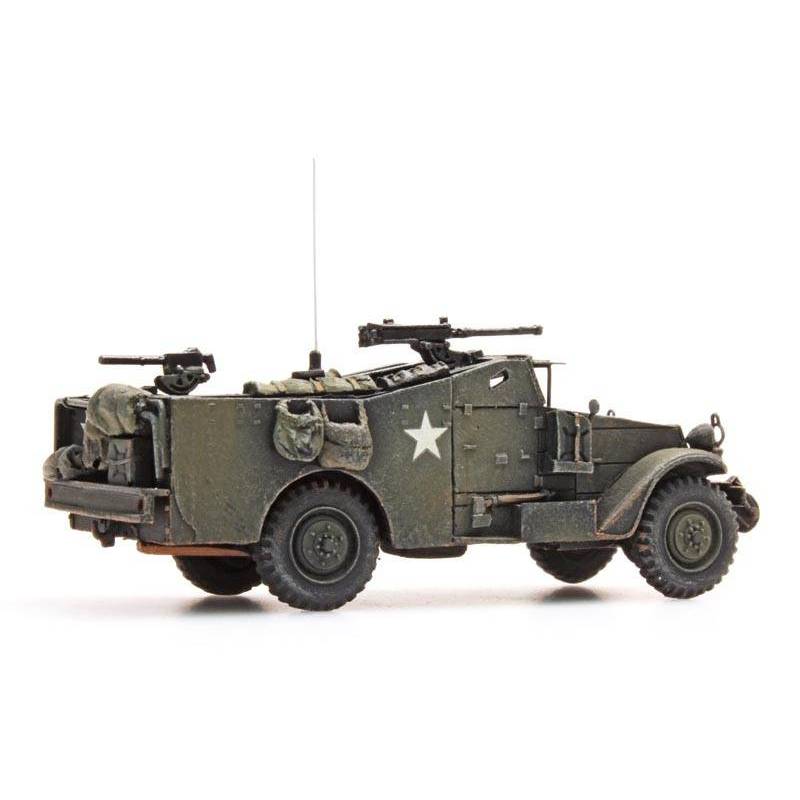 Artitec 387.114 - Véhicule blindé de l'armée US/UK M3A1 White scout car