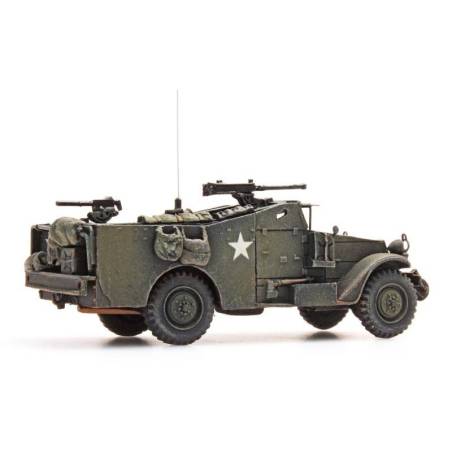 Artitec 387.114 - Véhicule blindé de l'armée US/UK M3A1 White scout car