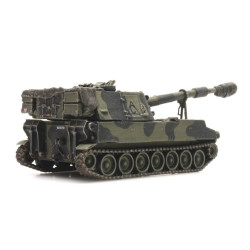 Artitec 6870154- Chargement de train M109 A2, armée britannique