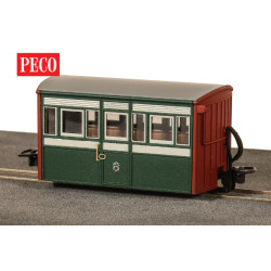 copy of Peco GR-550 - OO-9 FR Bug Box Coach, 1re classe, livrée Early Preservation