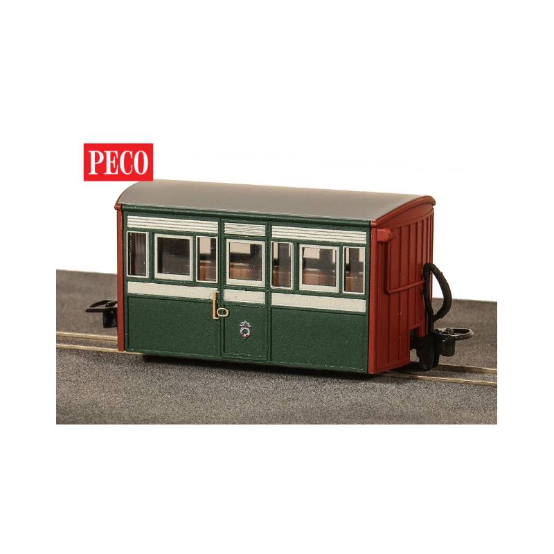 copy of Peco GR-550 - OO-9 FR Bug Box Coach, 1re classe, livrée Early Preservation