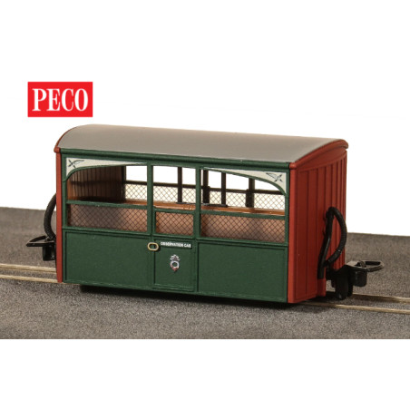 copy of Peco GR-550 - OO-9 FR Bug Box Coach, 1re classe, livrée Early Preservation
